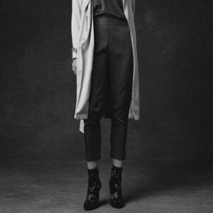 Nouvelle Silk95Five Black Havana Pants M